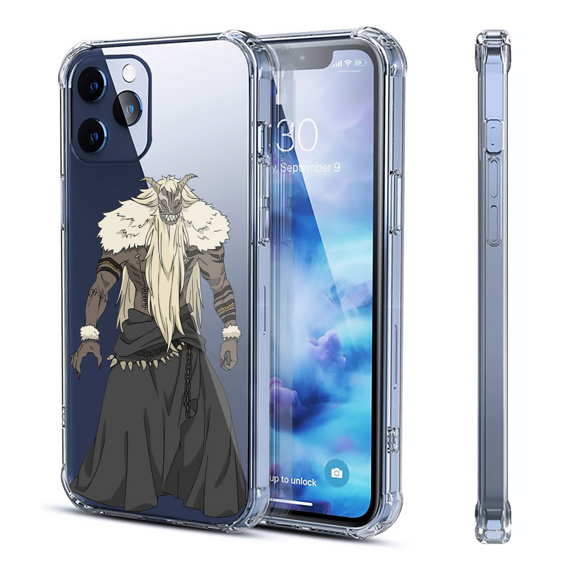 （画像用） 葬送のフリーレン Frieren 【iPhone 12シリーズ対応】透明スマホケース（クリアソフトケース）
